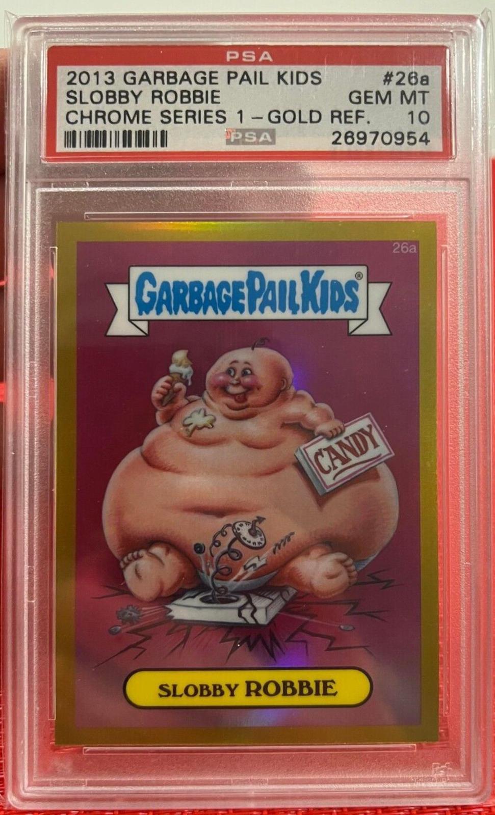 2013 Chrome Slobby ROBBIE [Gold] #26a card