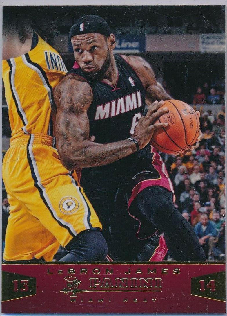 2013 Panini LeBron James #114 card