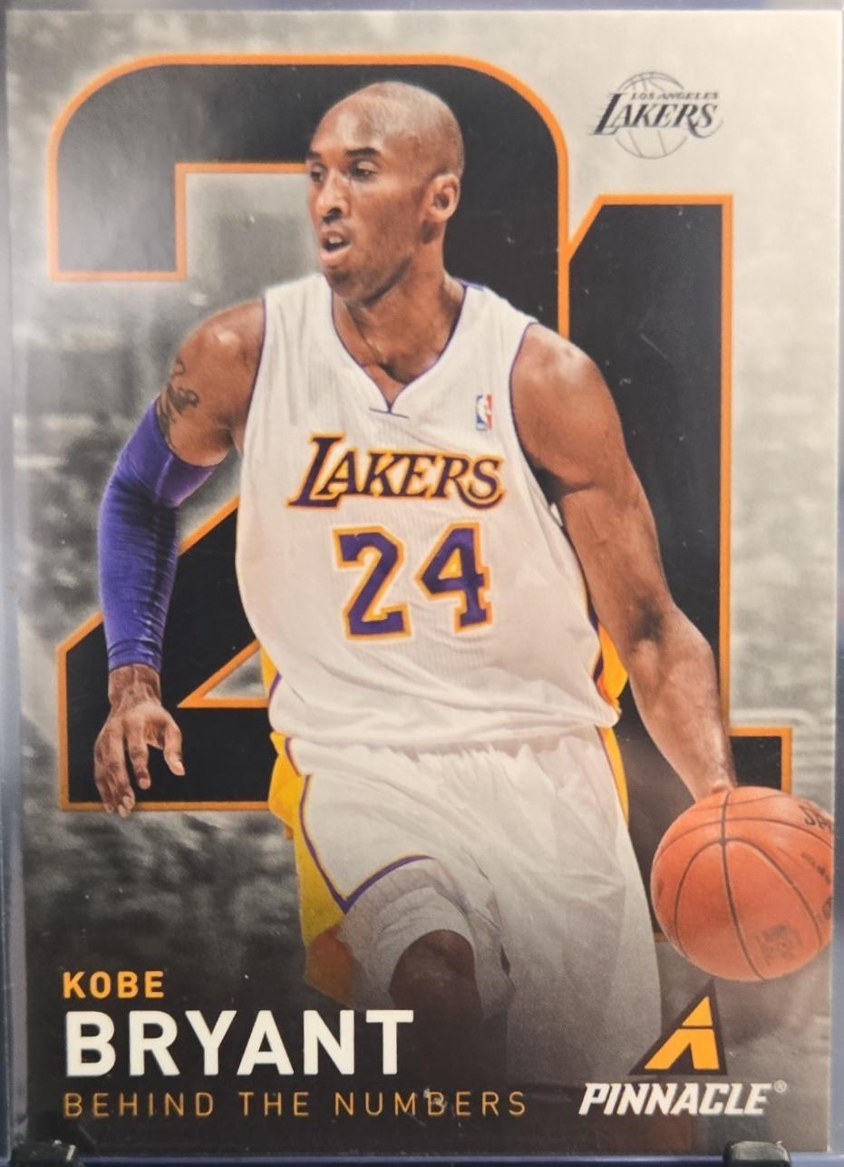 2013 Panini Pinnacle Behind the Numbers Kobe Bryant #3 card