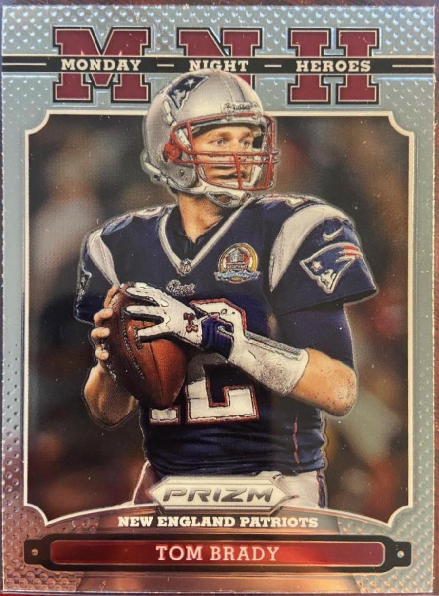 2013 Panini Prizm Monday Night Heroes Tom Brady #22 card