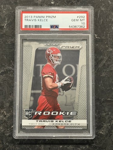 2013 Panini Prizm Travis Kelce #292 card