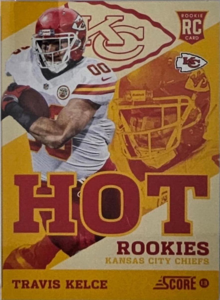 2013 Panini Score Hot Rookies Travis Kelce #43 card
