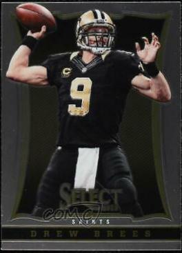 2013 Panini Select Drew Brees #82 card