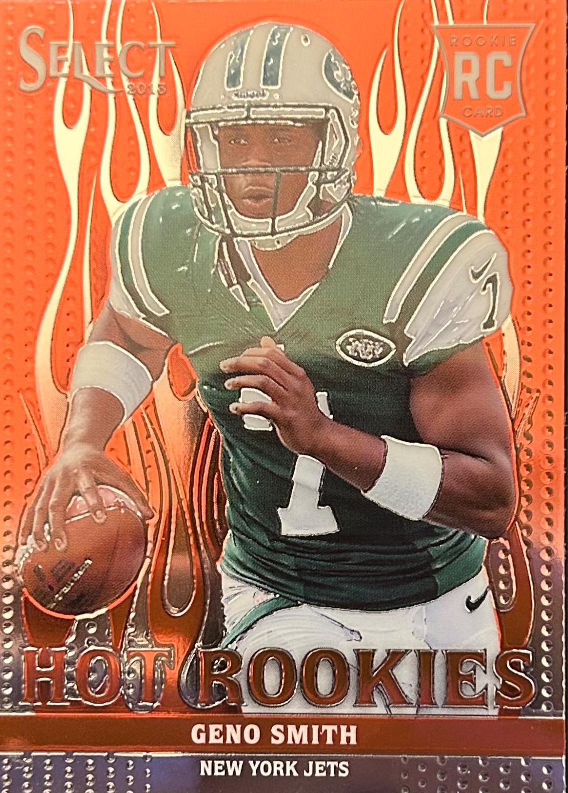 2013 Panini Select Hot Rookies Geno Smith #5 card