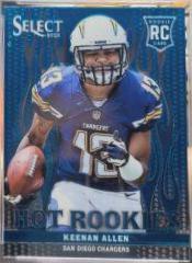 2013 Panini Select Hot Rookies Keenan Allen #8 card