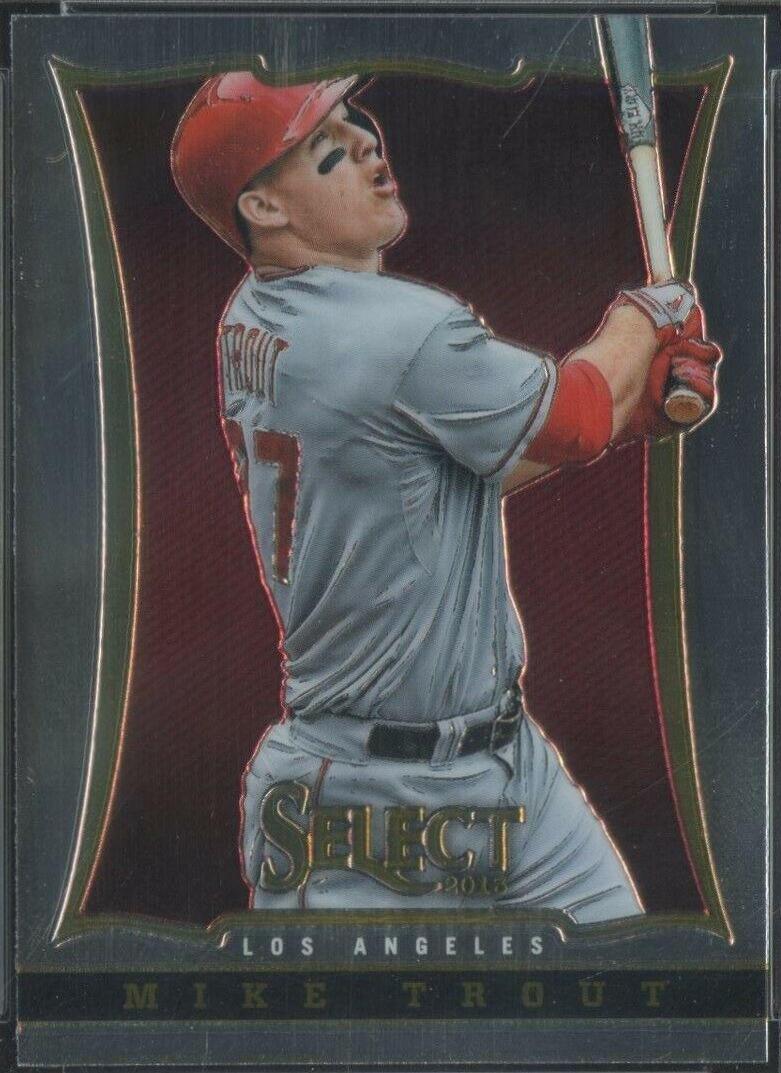 2013 Panini Select Mike Trout #22 card