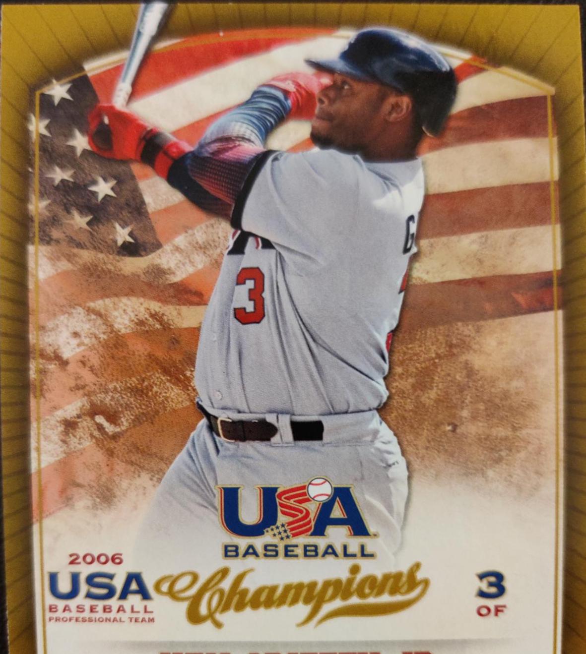 2013 Panini USA Baseball Champions Ken Griffey jr #41 card