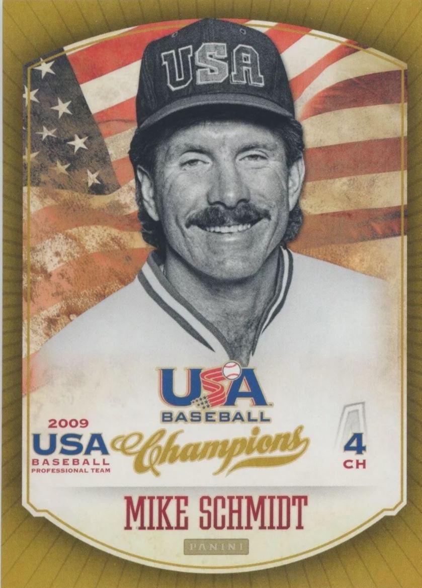 2013 Panini USA Baseball Champions Mike Schmidt #34 card