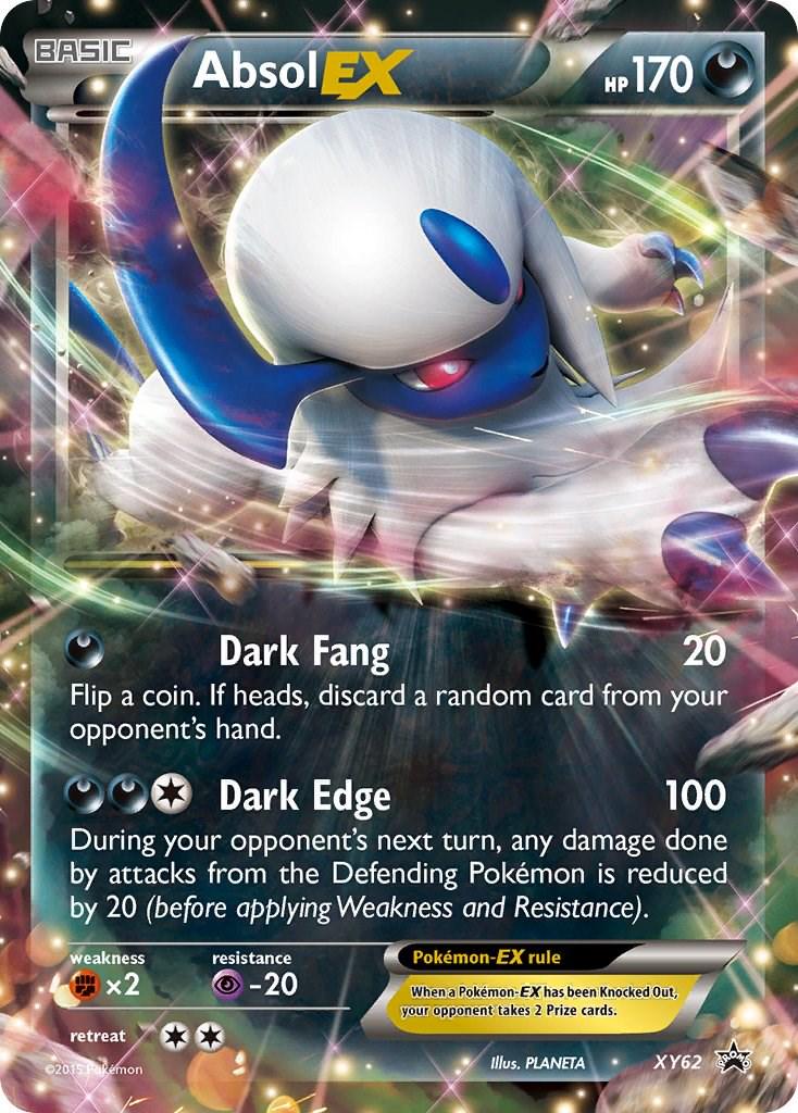 2013 Promo Absol EX #XY62 card
