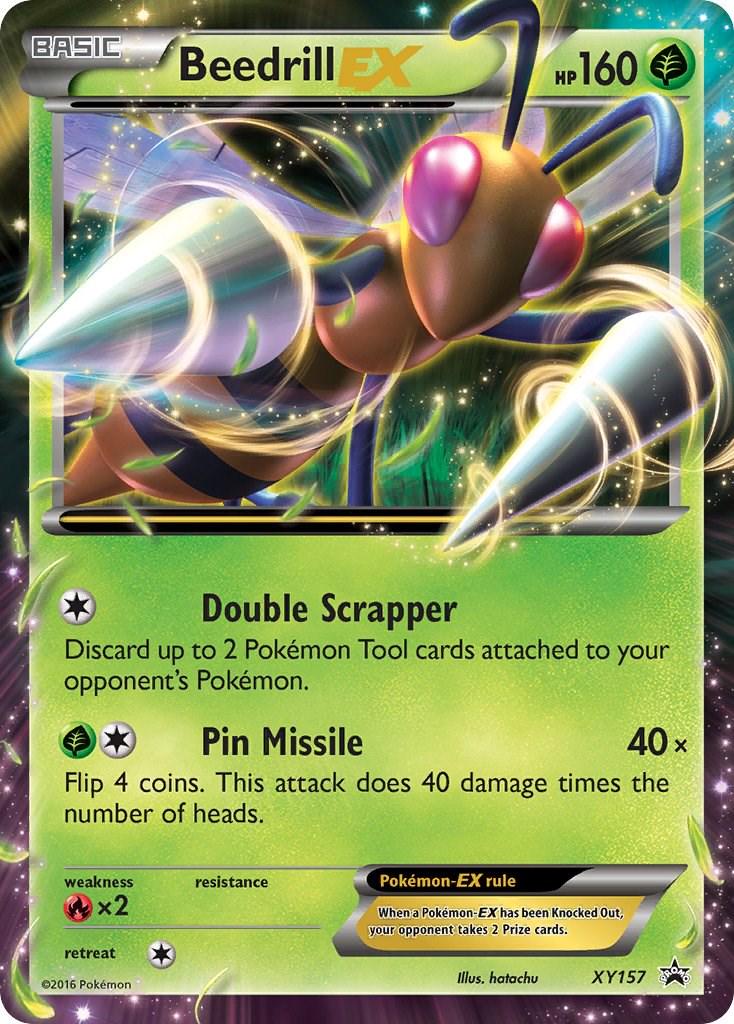 2013 Promo Beedrill EX #XY157 card