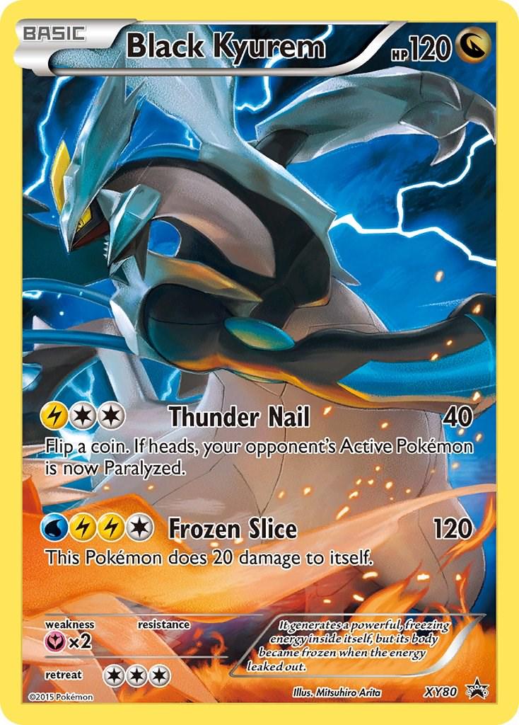 2013 Promo Black Kyurem #XY80 card