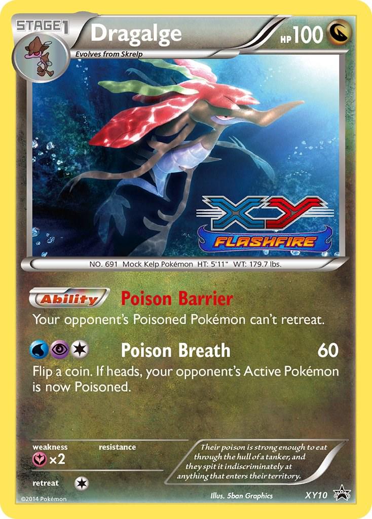 2013 Promo Dragalge #XY10 card