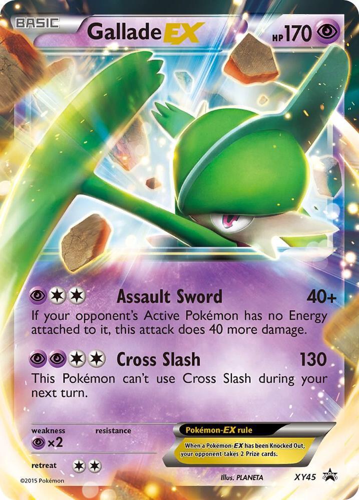 2013 Promo Gallade EX #XY45 card