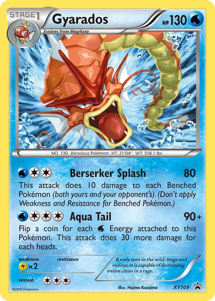 2013 Promo Gyarados #XY109 card
