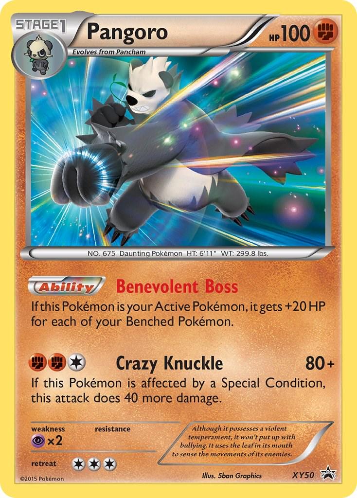 2013 Promo Pangoro #XY50 card