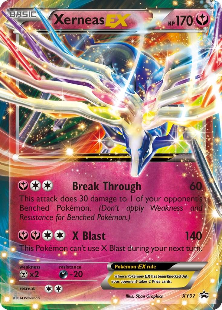 2013 Promo Xerneas EX #XY07 card