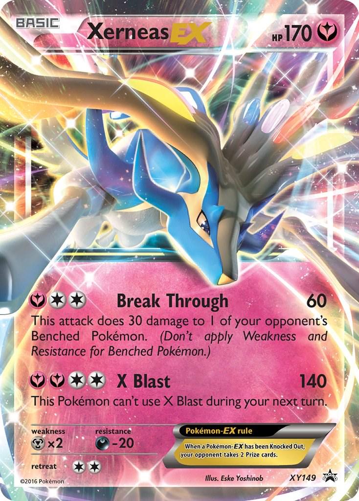 2013 Promo Xerneas EX #XY149 card