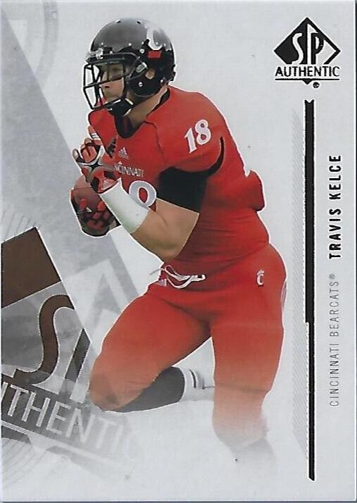 2013 SP Authentic Travis Kelce #95 card