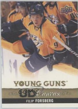 2013 Upper Deck Canvas Filip Forsberg #C109 card