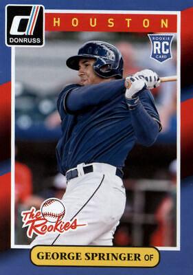 2014 Donruss the Rookies George Springer #32 card