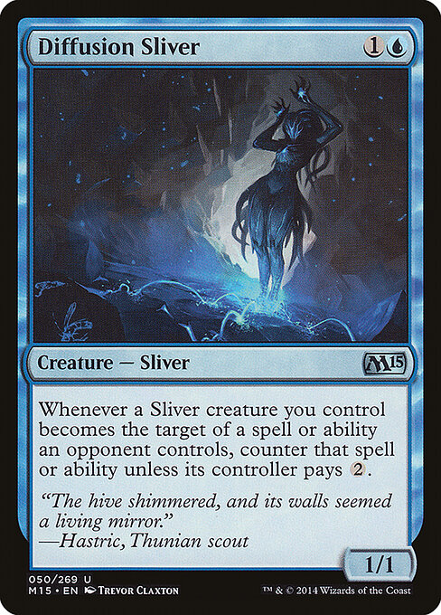 2014 Magic 2015 Diffusion Sliver #50 card