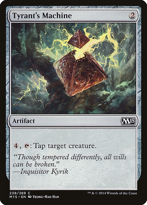 2014 Magic 2015 Tyrant's Machine #238 card