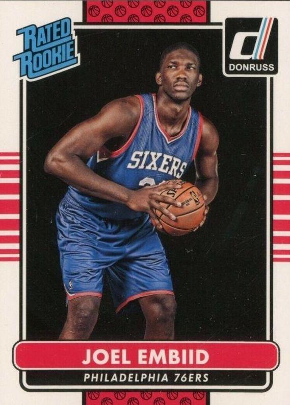 2014 Panini Donruss Joel Embiid #203 card
