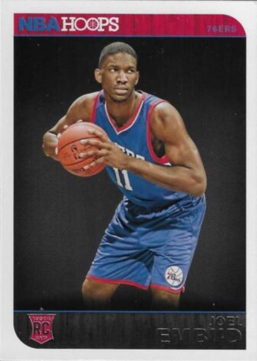 2014 Panini Hoops Joel Embiid #263 card