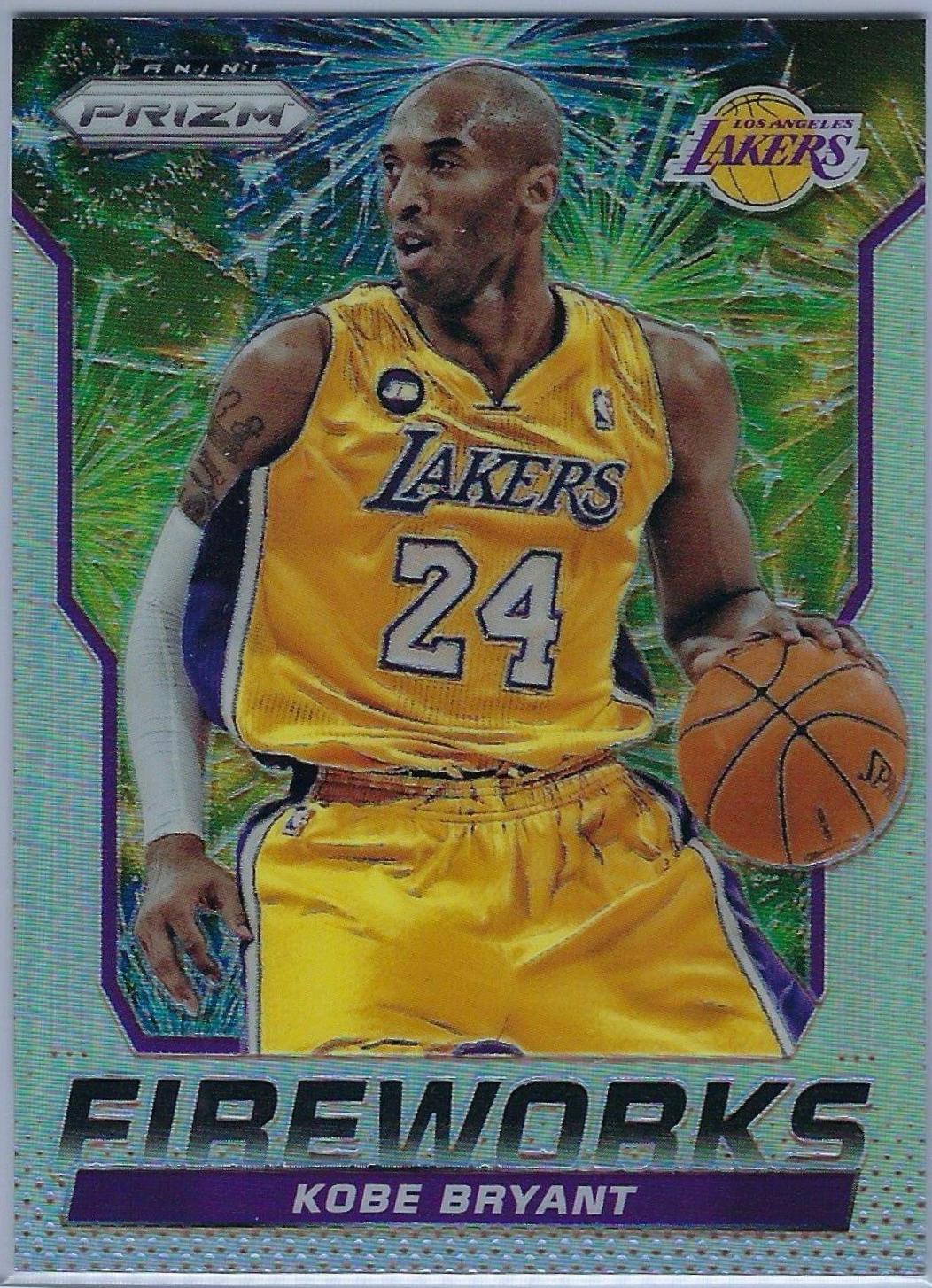 2014 Panini Prizm Fireworks Kobe Bryant [Prizm] #2 card