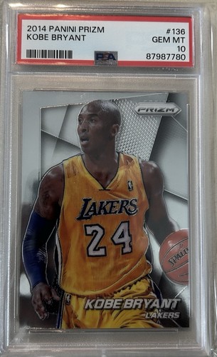 2014 Panini Prizm Kobe Bryant #136 card