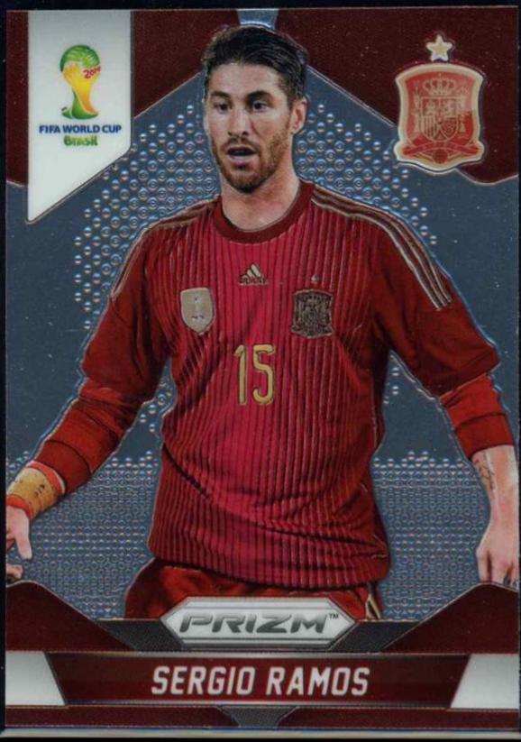 2014 Panini Prizm World Cup Sergio Ramos #172 card