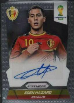 2014 Panini Prizm World Cup Signatures Eden Hazard #S-EH card
