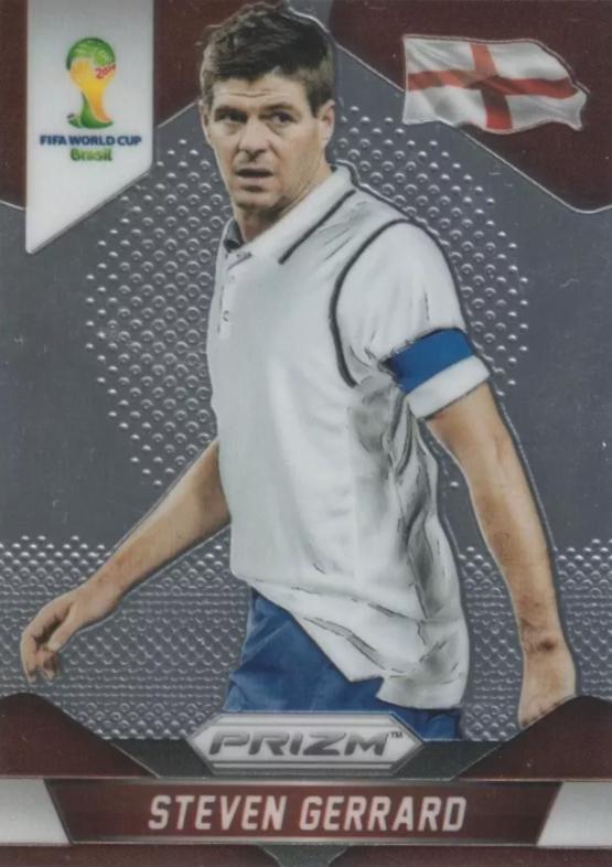 2014 Panini Prizm World Cup Steven Gerrard #139 card