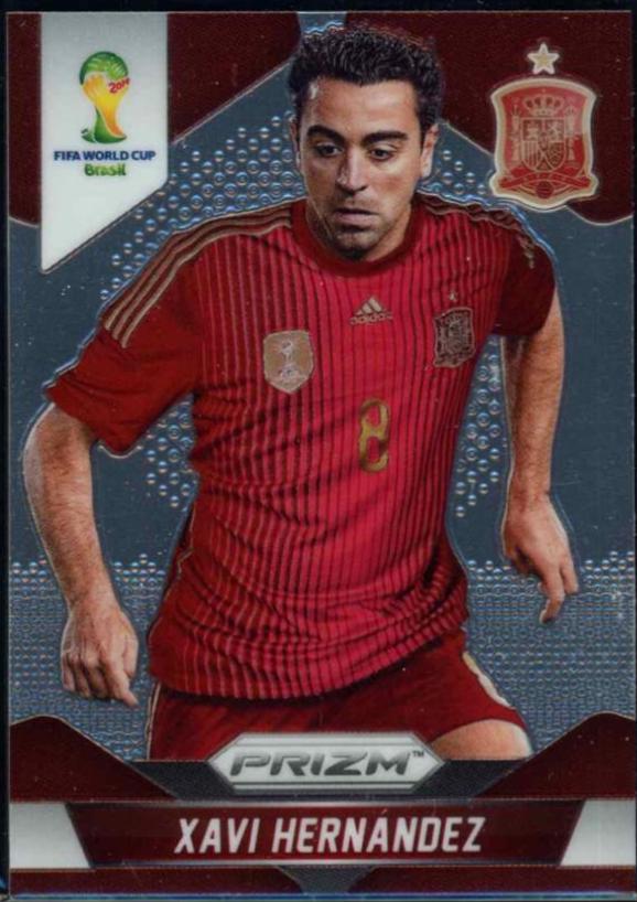 2014 Panini Prizm World Cup Xavi Hernandez #180 card