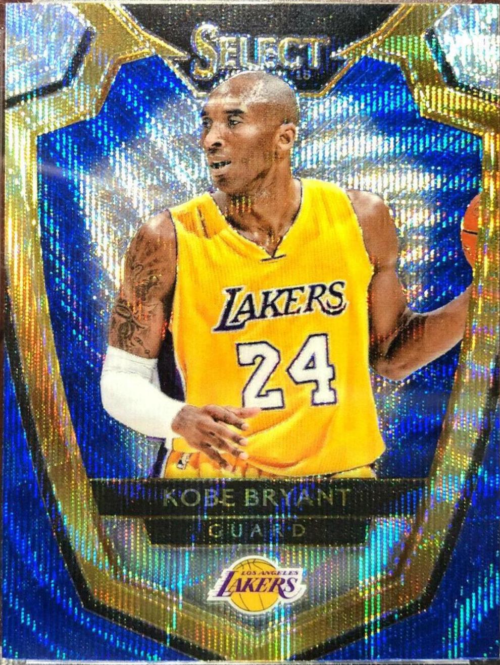 2014 Panini Select Kobe Bryant [Silver Prizm] #101 card