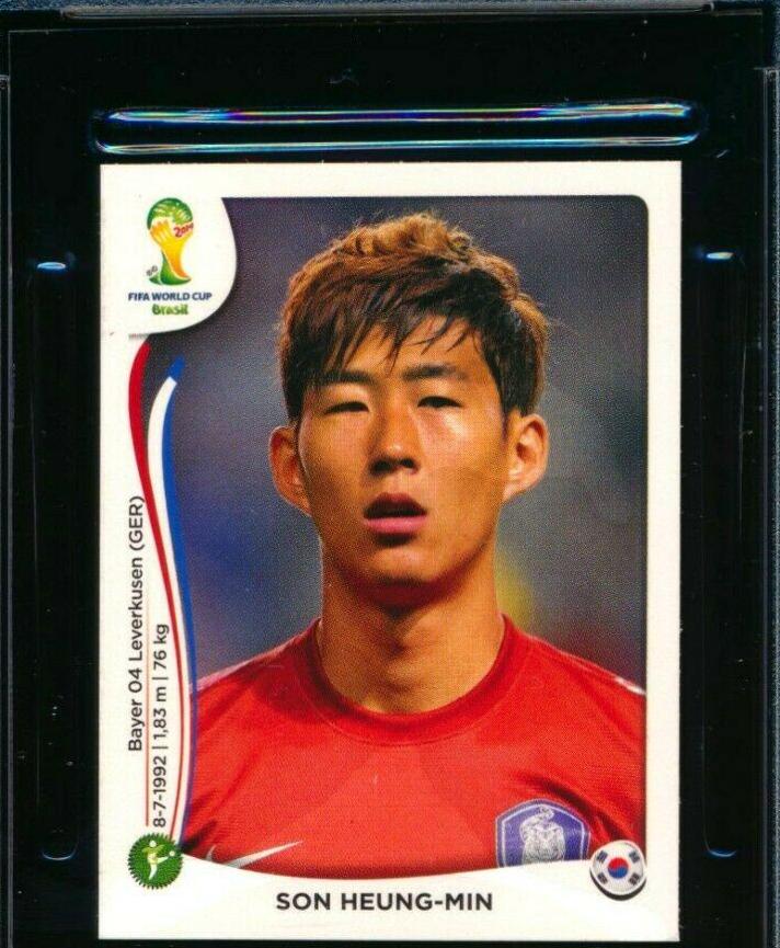 2014 Panini World Cup Stickers Son Heung Min #635 card