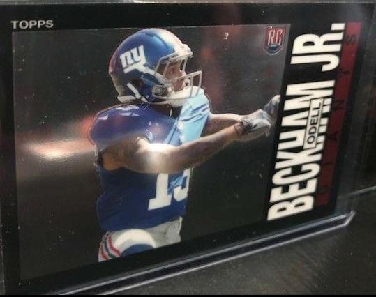 2014 Topps Chrome 1985 Odell Beckham Jr. #15 card