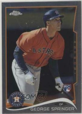 2014 Topps Chrome Update George Springer #MB-4 card