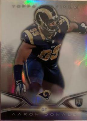 2014 Topps Platinum Aaron Donald #112 card