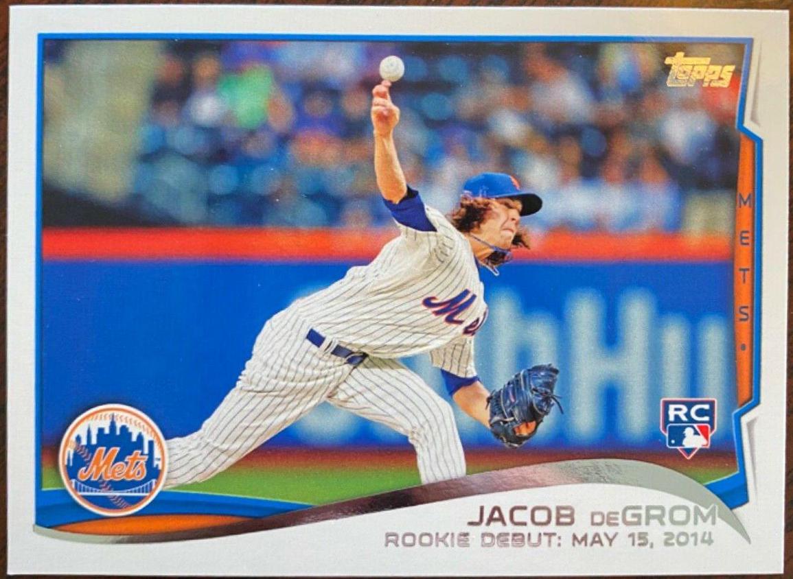 2014 Topps Update Jacob DeGrom #US57 card
