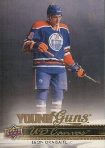 2014 Upper Deck Canvas Leon Draisaitl #C104 card