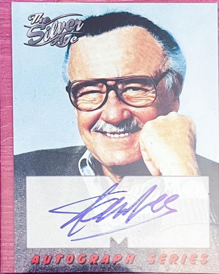 2015 1998 The Silver Age Autograph Stan Lee #A1 card