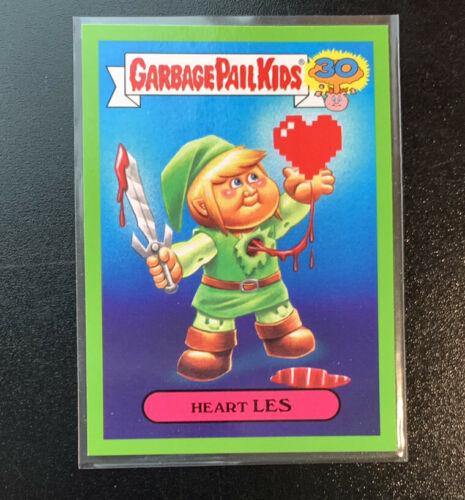 2015 30th Anniversary Heart LES [Green] #14b card