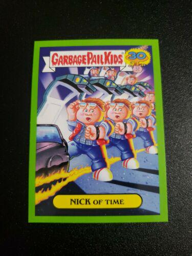 2015 30th Anniversary NICK Of Time [Green] #1b card
