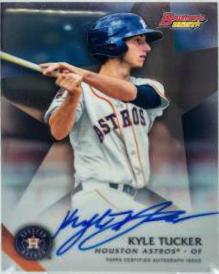 2015 Bowman's Best of Autographs Kyle Tucker #KT card