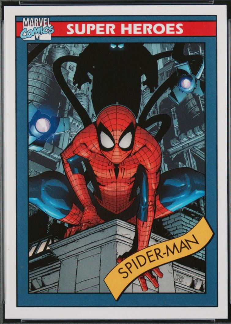 2015 Fleer Retro 1990 Impel Spider-Man #13 card