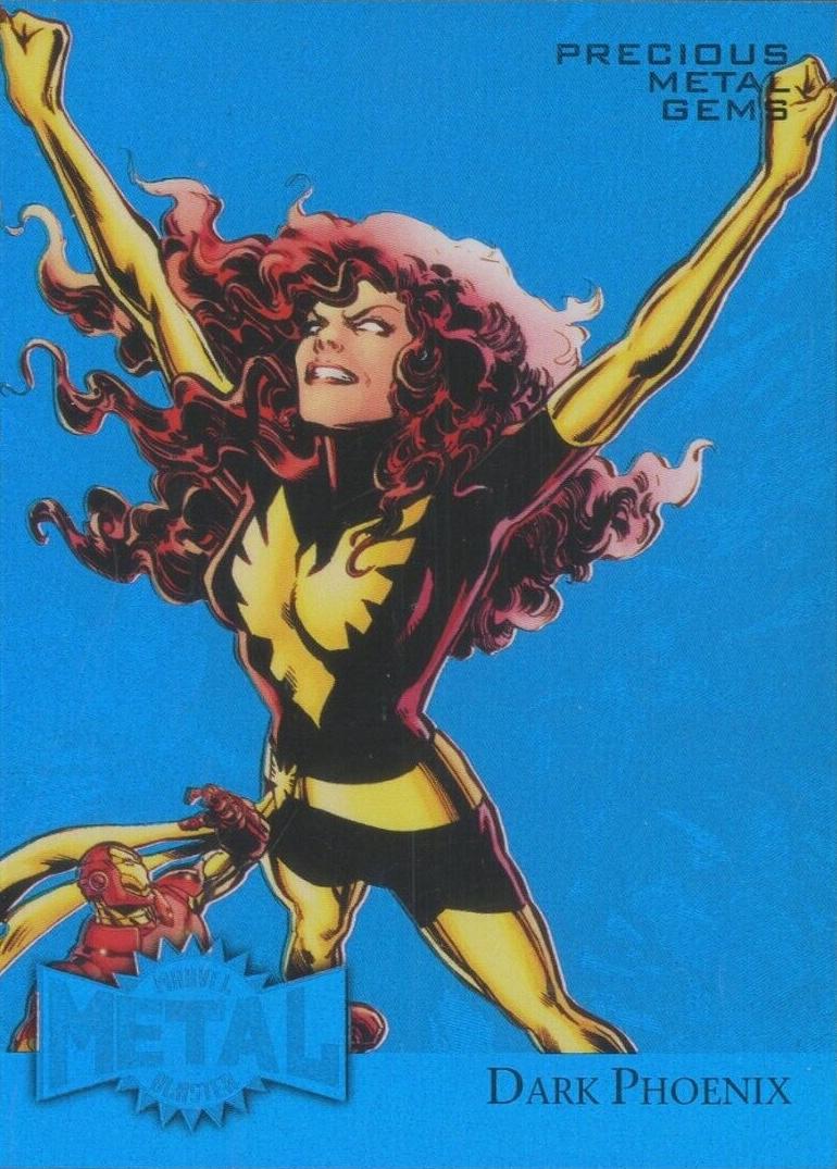 2015 Fleer Retro Metal Dark Phoenix [Blue] #9 card
