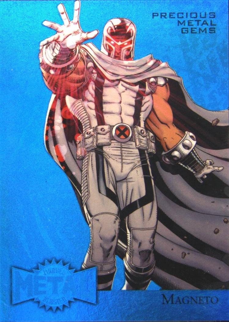 2015 Fleer Retro Metal Magneto [Blue] #24 card