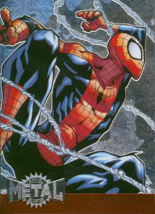 2015 Fleer Retro Metal Spider-Man #34 card