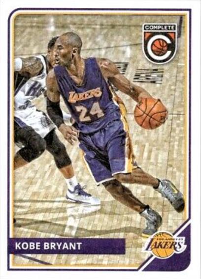 2015 Panini Complete Kobe Bryant #155 card